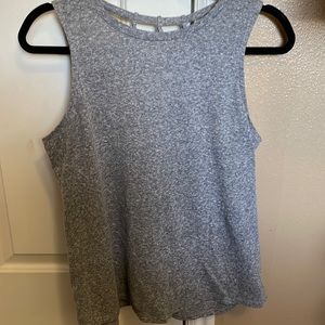 Tank top with detailed back